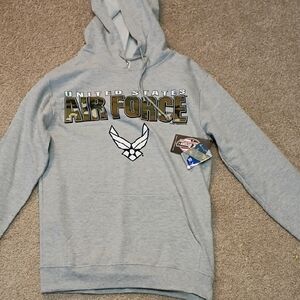 Delta Fleece Gray Hoodie